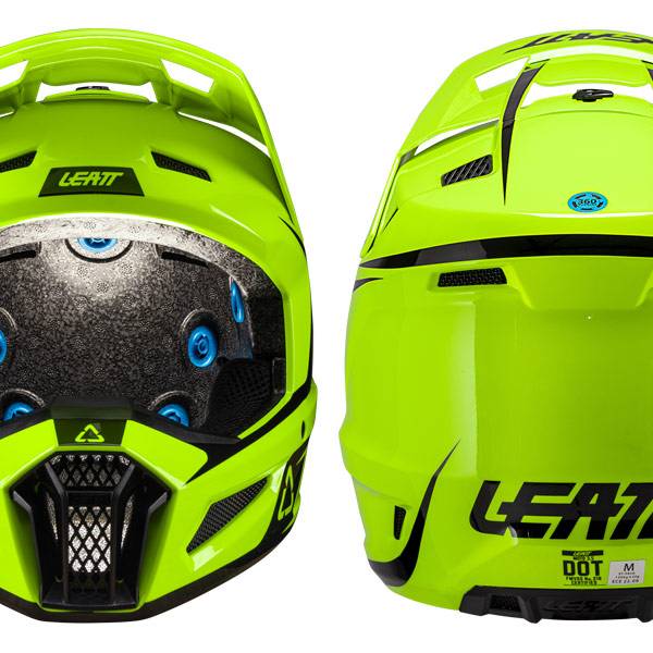 LEATT KIDS 3.5 JUNIOR V26 NEON YELLOW HELMET