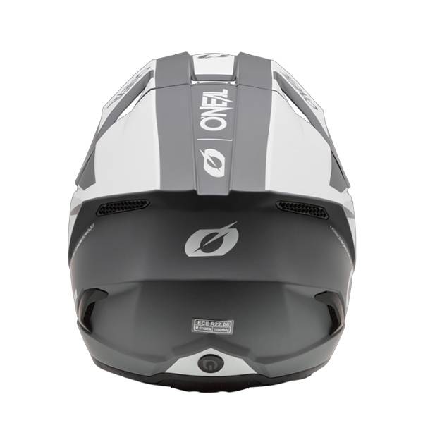 ONEAL 3 SERIES V26 SOLID WHITE BLACK MOTOCROSS HELMET
