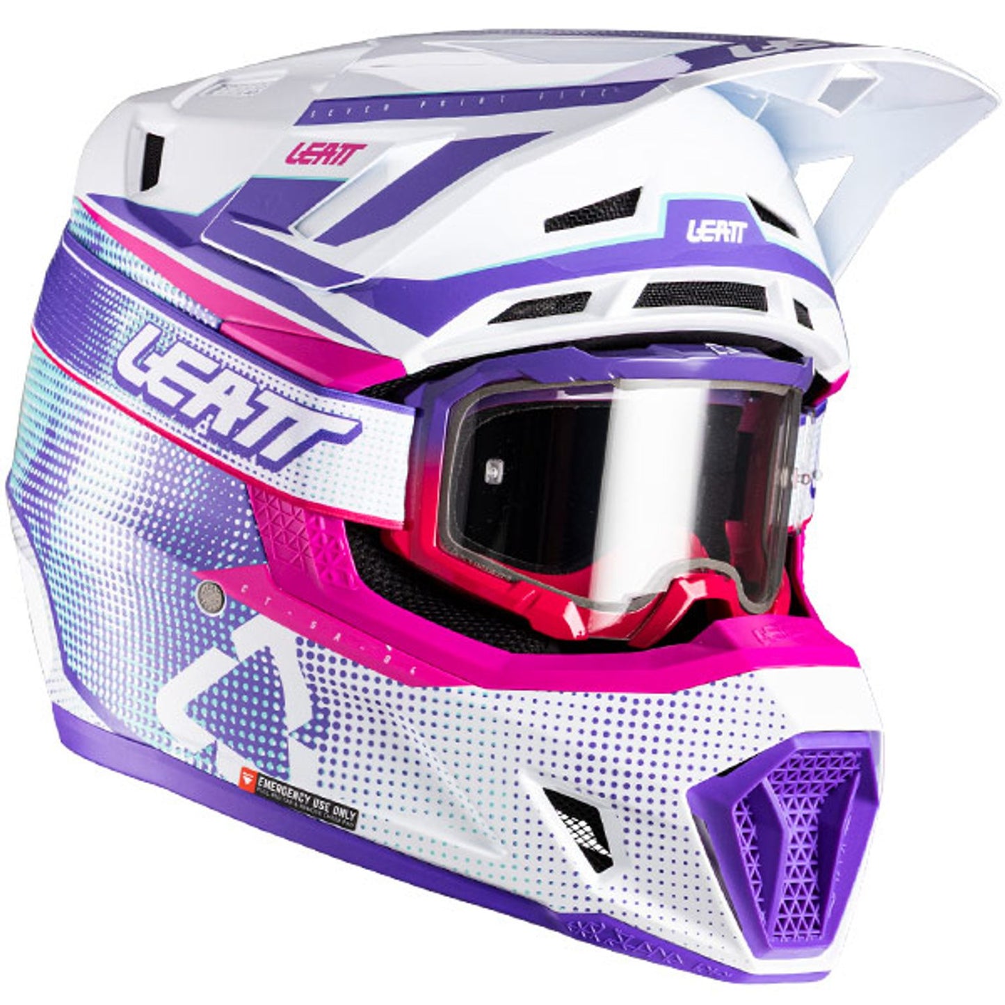 Leatt 7.5 V26 Purple Helmet