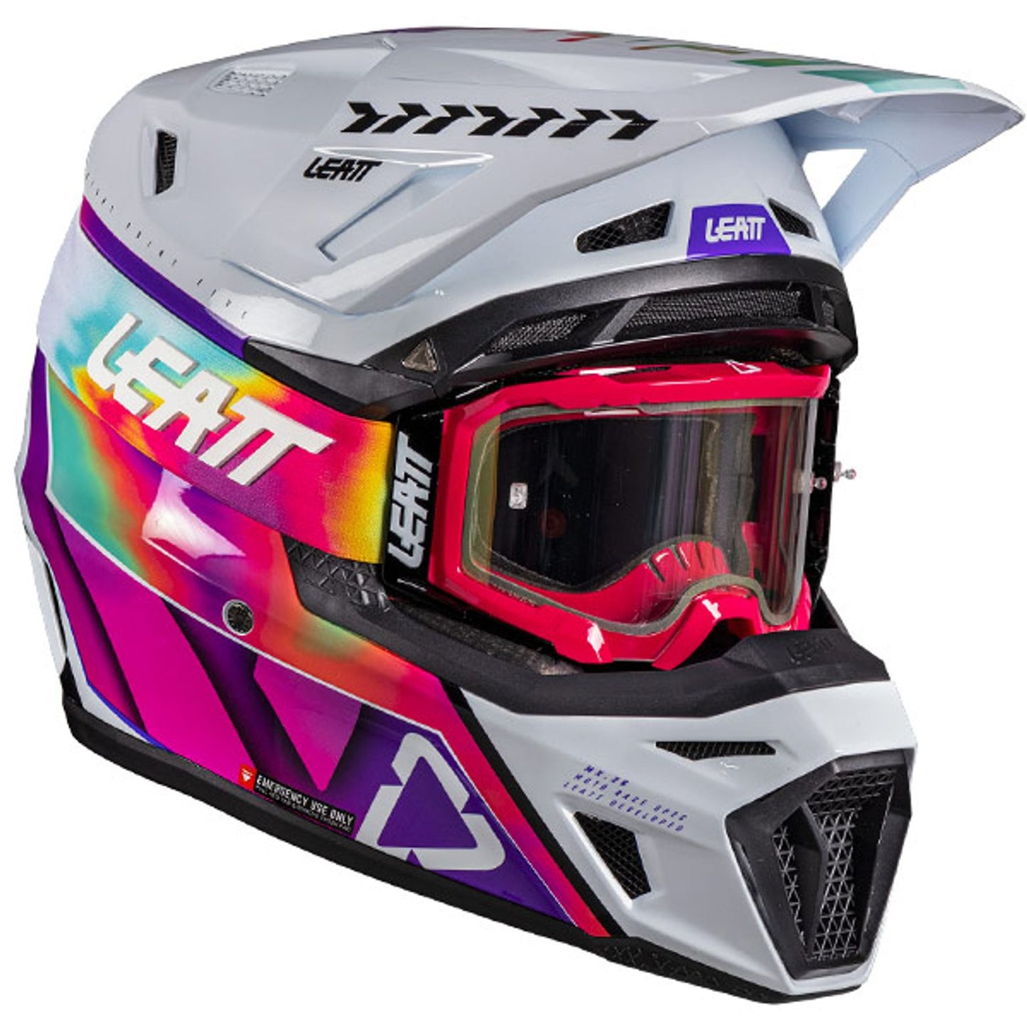 Leatt 8.5 V26 Pinata Teal Helmet