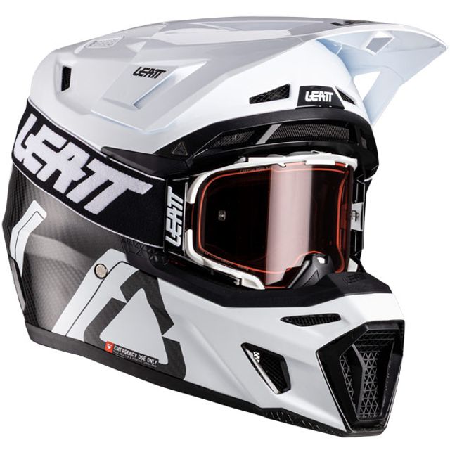 Leatt 9.5 V26 Carbon White Helmet