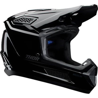 THOR FLEET BLACKOUT GLOSS BLACK HELMET
