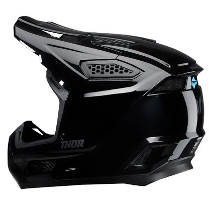 THOR FLEET BLACKOUT GLOSS BLACK HELMET