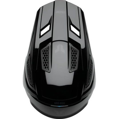 THOR FLEET BLACKOUT GLOSS BLACK HELMET
