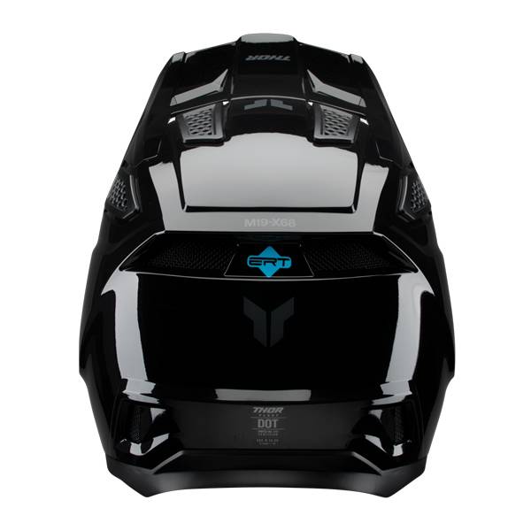 THOR FLEET BLACKOUT GLOSS BLACK HELMET