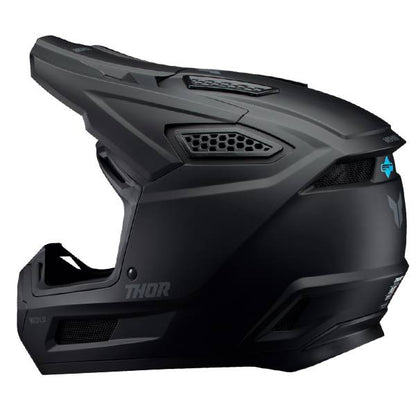 THOR FLEET BLACKOUT MATT BLACK HELMET
