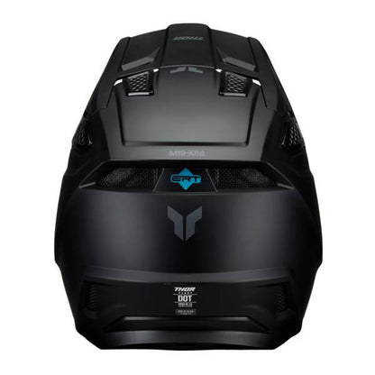 THOR FLEET BLACKOUT MATT BLACK HELMET