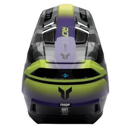 THOR FLEET CAMBER GLOSS BLACK PURPLE HELMET