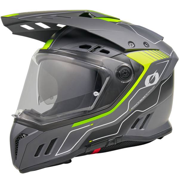 ONEAL SIERRA RS ECHO BLACK NEON YELLOW ADVENTURE HELMET