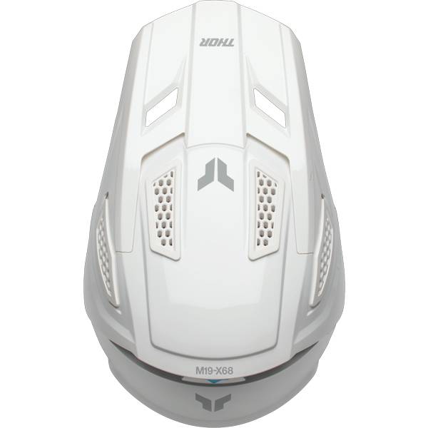 THOR FLEET WHITEOUT GLOSS WHITE HELMET