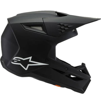 ALPINESTARS KIDS SM3 SOLID BLACK MATTE HELMET