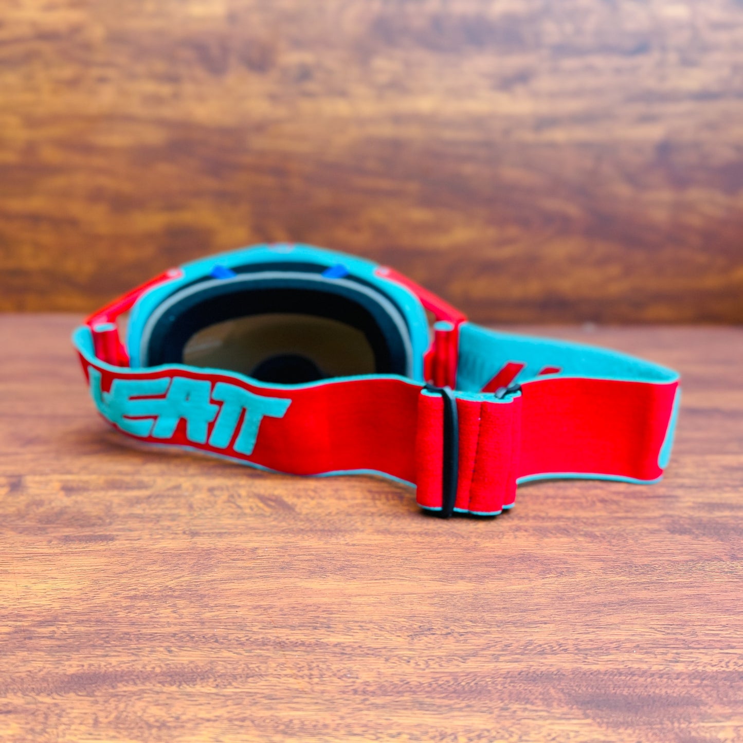 LEATT VELOCITY 6.5 AQUA BLUE-RED (BLUE LENS) | MX GOGGLES