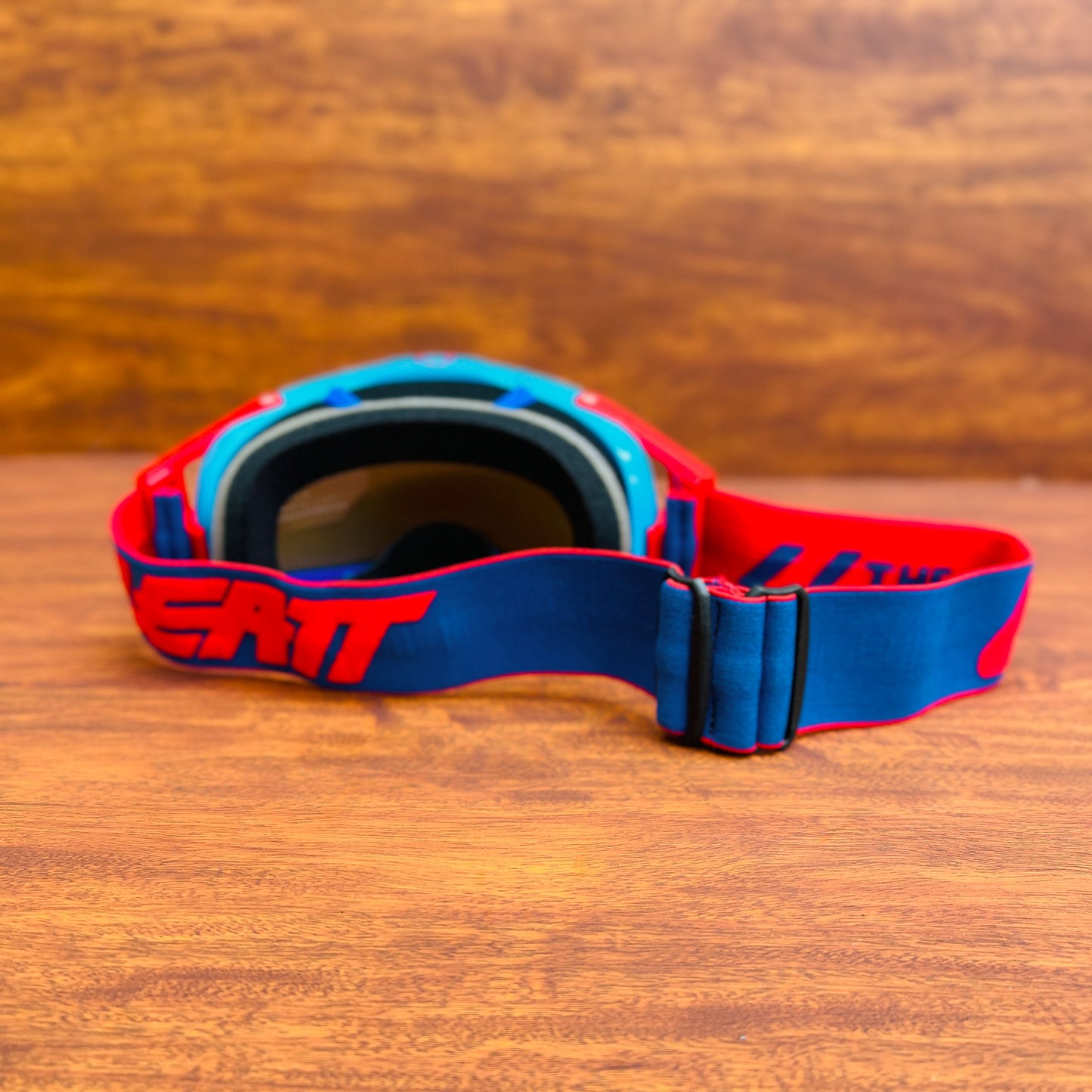 LEATT VELOCITY 6.5 BLUE-RED (BLUE LENS) | MX GOGGLES