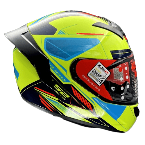 FF352 ROOKIE BETHA HI VIZ YELLOW NAVY BLUE