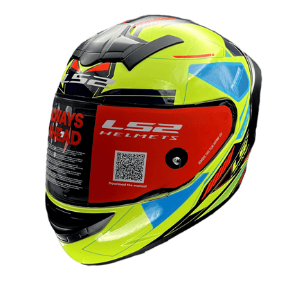 FF352 ROOKIE BETHA HI VIZ YELLOW NAVY BLUE