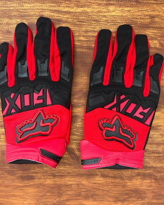 FOX RED DIRT PAW S | MX GLOVES