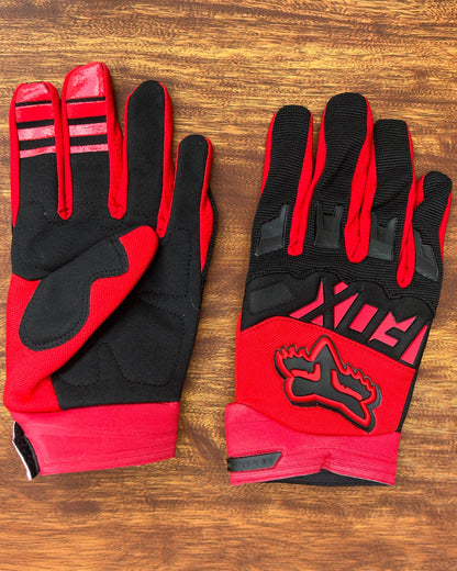FOX RED DIRT PAW S | MX GLOVES