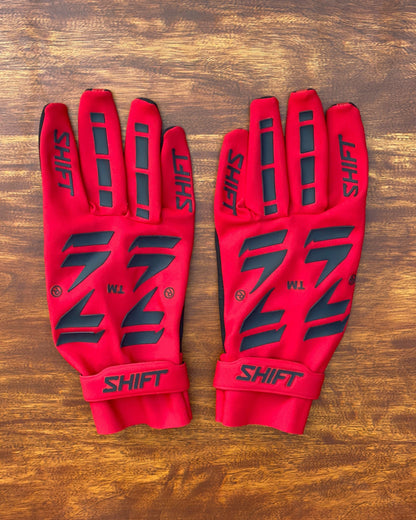 SHIFT RED XL | MX GLOVES
