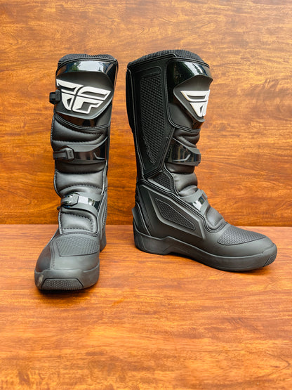 FLY RACING MAVERIK BLACK US 10 | MX BOOTS