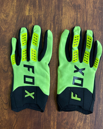 FOX FLURO GREEN M/L/XL | MX GLOVES