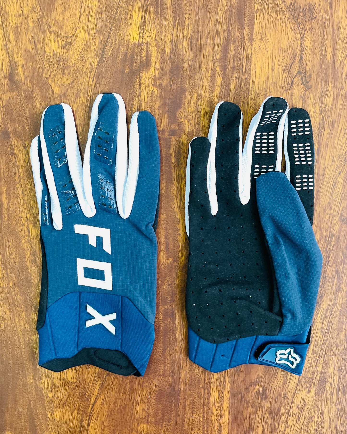 FOX FULL BLUE M/XL | MX GLOVES