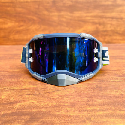 SCOTT GREY (BLUE LENS) | MX GOGGLES