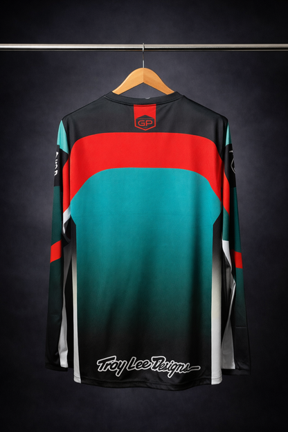 TROY LEE DESIGNS AQUA BLUE | MX JERSEY