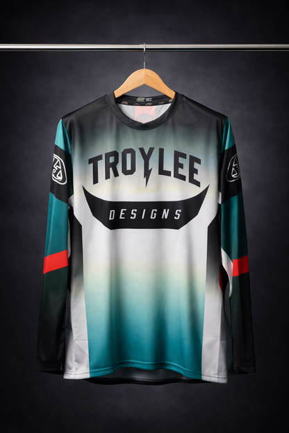 TROY LEE DESIGNS AQUA BLUE | MX JERSEY