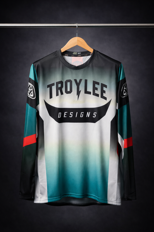 TROY LEE DESIGNS AQUA BLUE | MX JERSEY