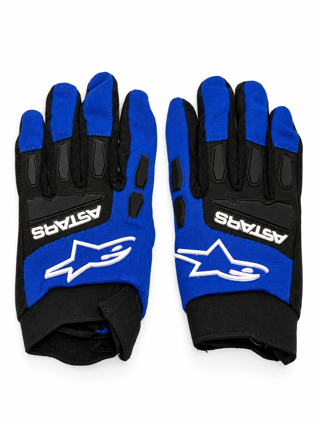 ASTARS BLUE AND BLACK | MX GLOVES