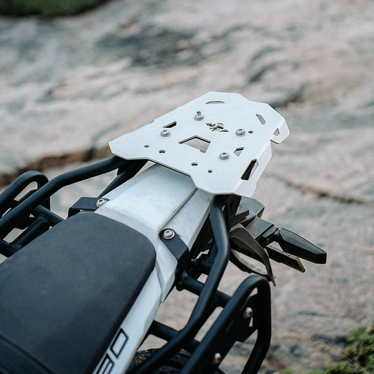 LEGUNDARY KTM 390 ENDURO R GOPHER LUGGAGE CARRIER SILVER