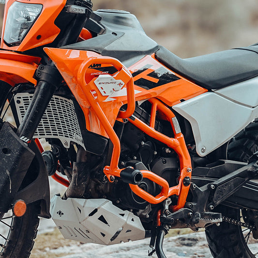 LEGUNDARY KTM 390 ENDURO R DEFENDER CRASH GUARD ORANGE