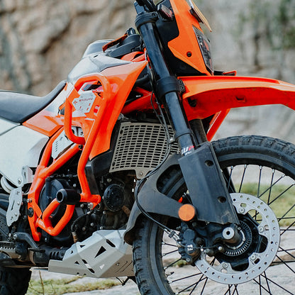 LEGUNDARY KTM 390 ENDURO R VECTOR RADIATOR GRILL SILVER