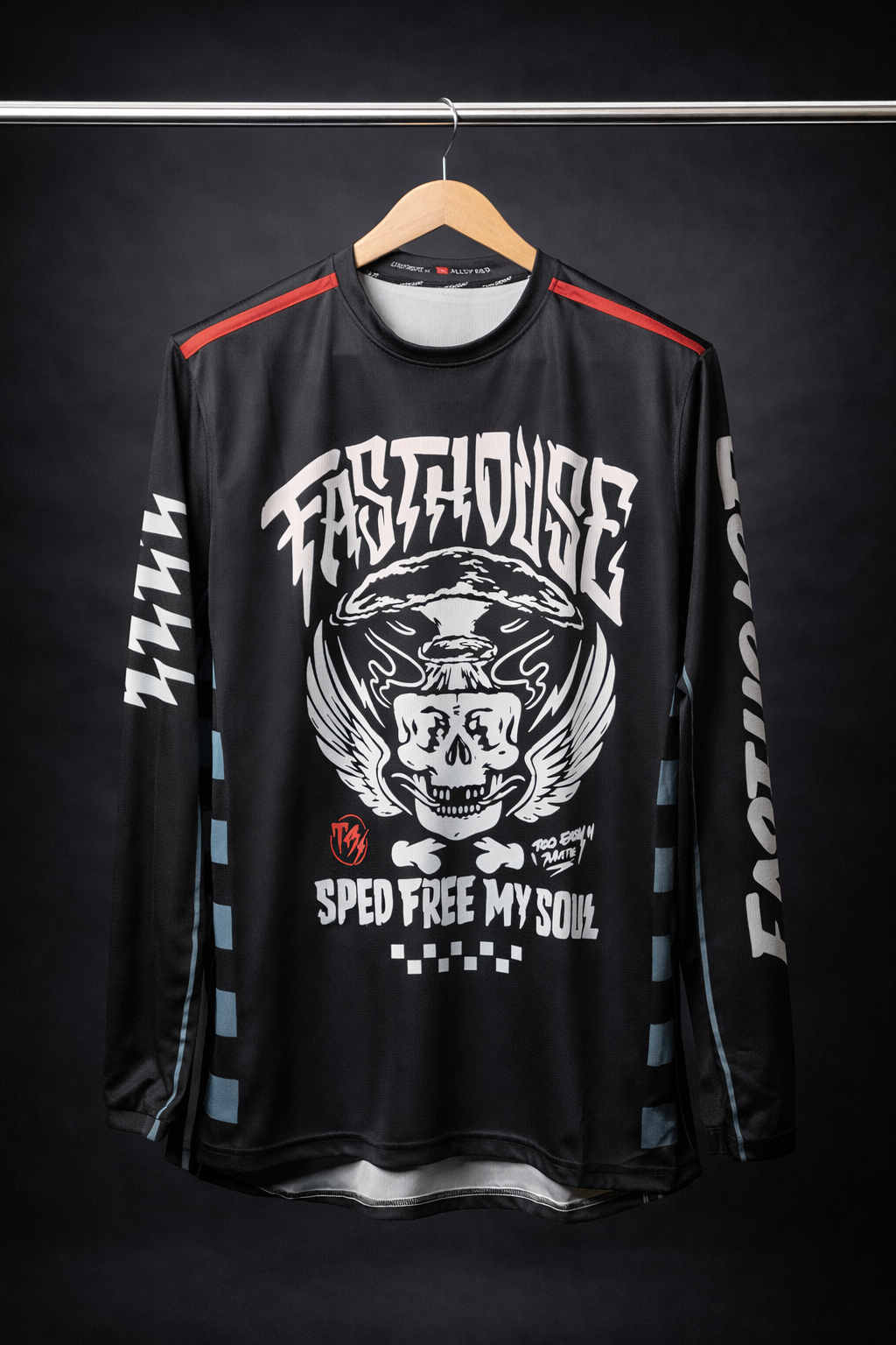 FASTHOUSE BLACK SPEED  FREE MY SOUL | MX JERSEY