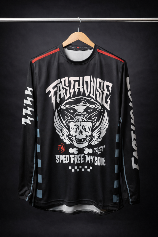 FASTHOUSE BLACK SPEED  FREE MY SOUL | MX JERSEY