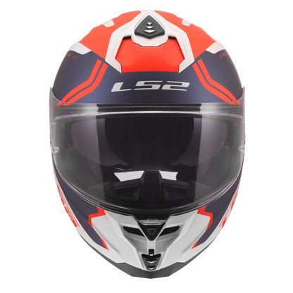 FF327 CHALLENGER II TITAN WHITE BLUE RED (GLOSS)