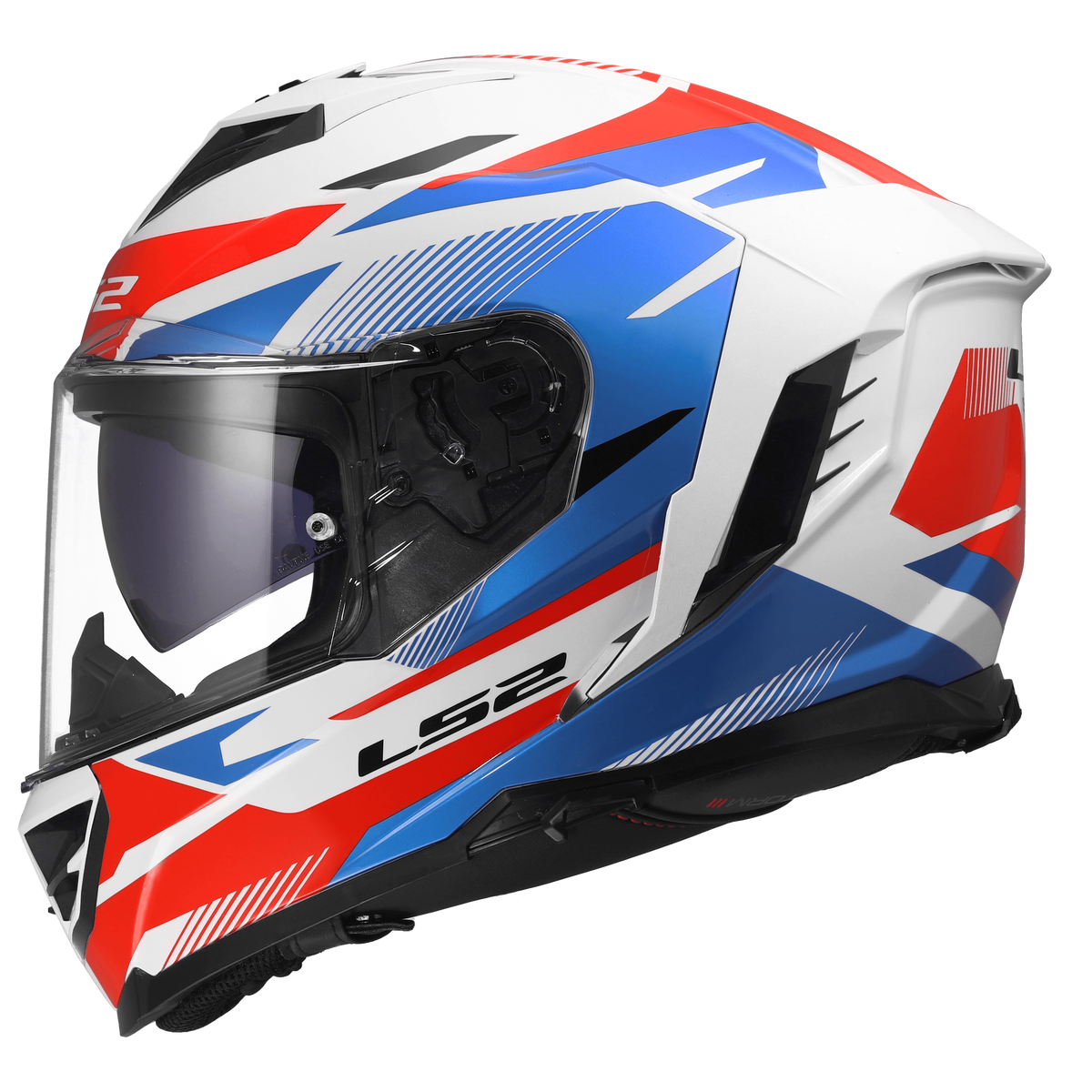 FF818 STORM III KOMAI WHITE BLUE RED