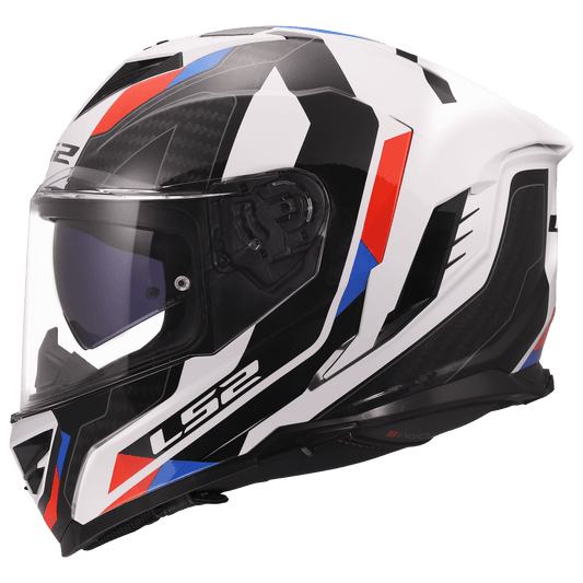 FF818 STORM III SPORTY WHITE BLUE RED