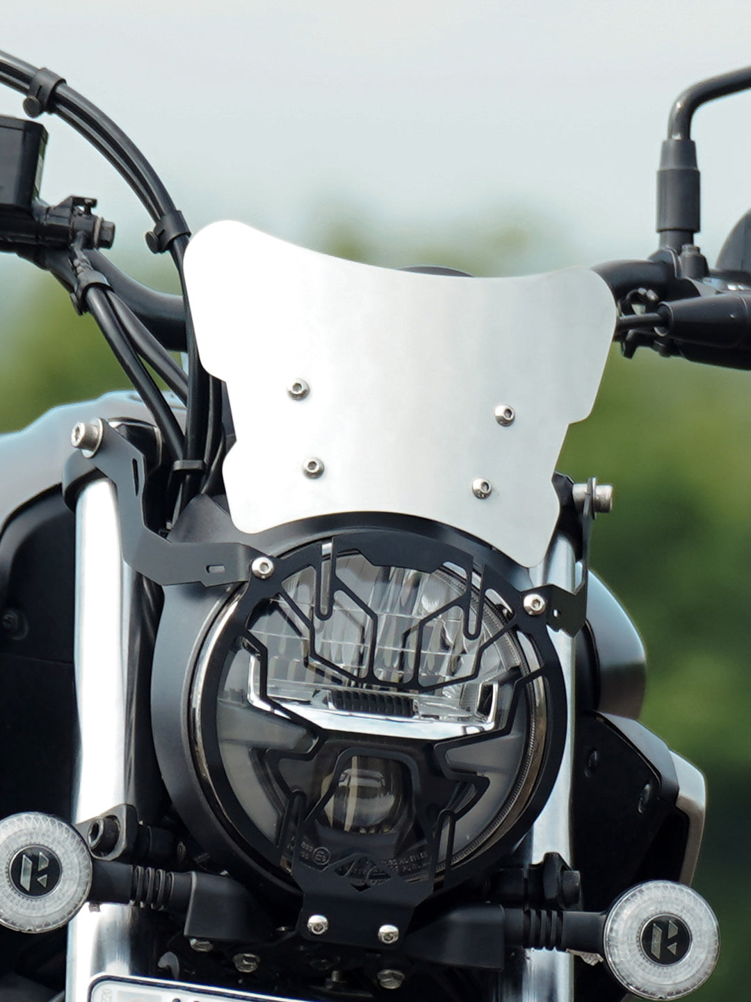 LEGUNDARY HERO MAVRICK 440 MIG HEADLIGHT GRILL