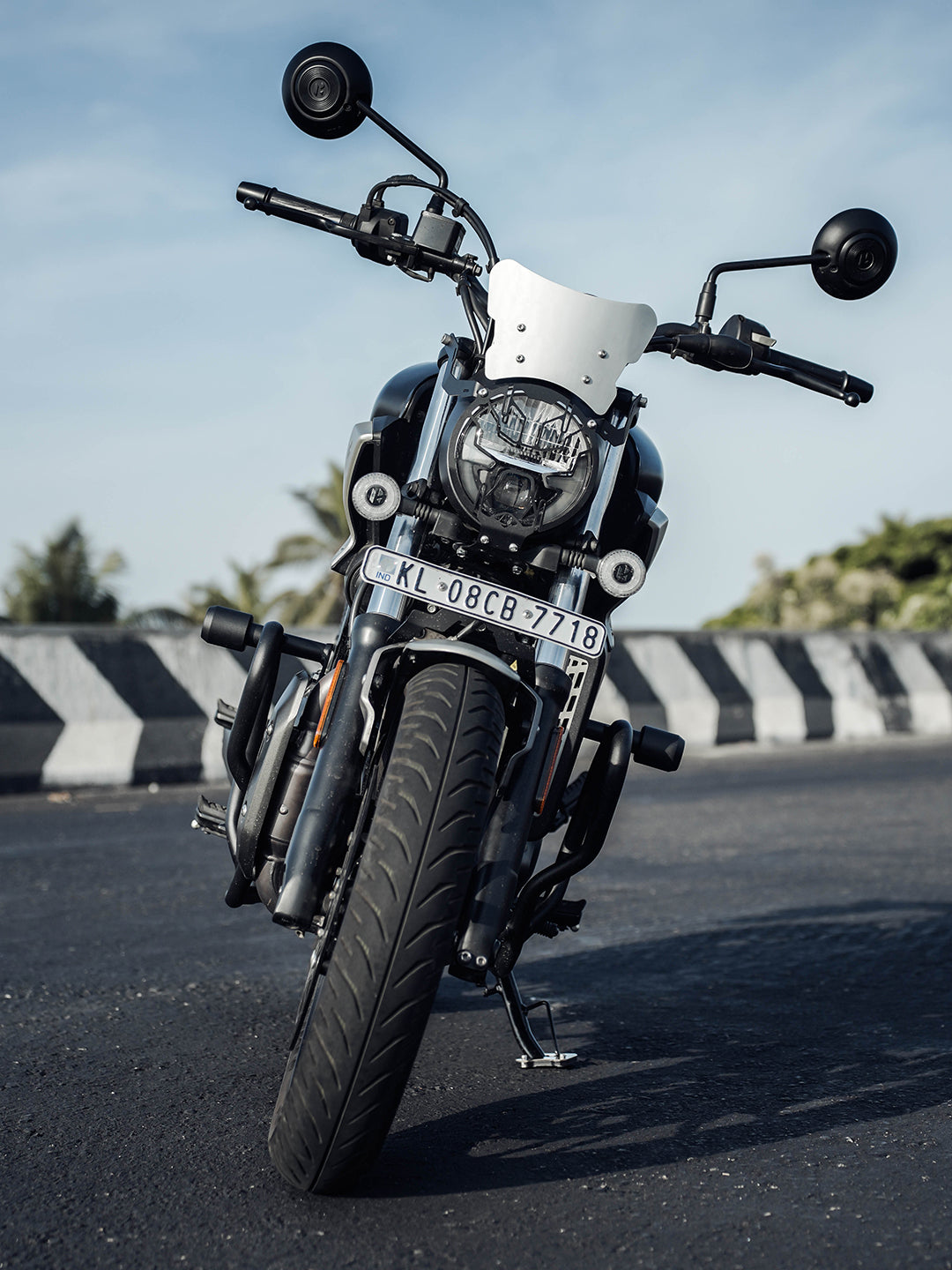 LEGUNDARY HERO MAVRICK 440 MIG HEADLIGHT GRILL