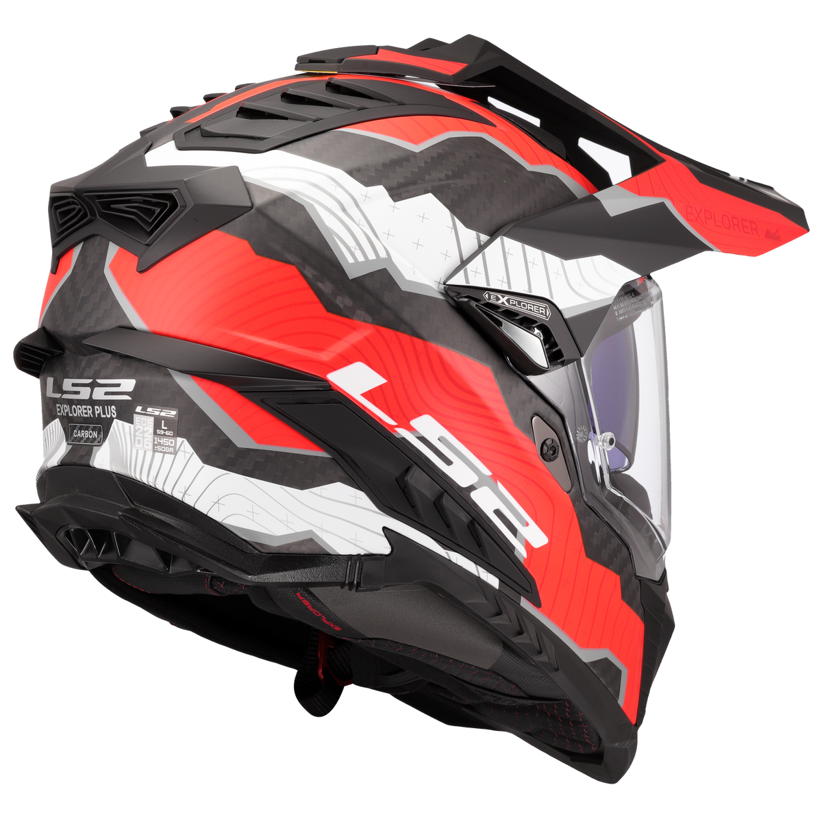 MX701 EXPLORER CARBON TRICK WHITE RED-06
