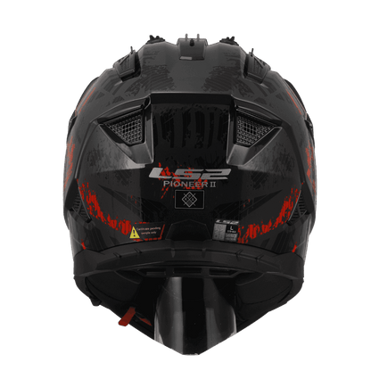 MX436 PIONEER II CRAZY GLOSS BLACK RED-06