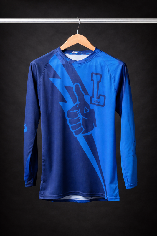 LEATT BLUE THUMBS UP | MX JERSEY