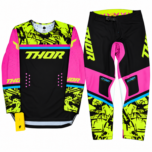 THOR PINK AND BLACK | MX JERSEY SET (PRE ORDERS)