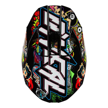 ONEAL 2025 3 SRS CRANK V.24 MATTE MULTI YOUTH HELMET (PRE-ORDER)