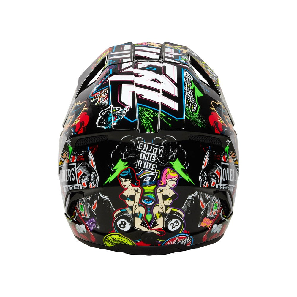 ONEAL 2025 3 SRS CRANK V.24 MATTE MULTI HELMET (PRE-ORDER)