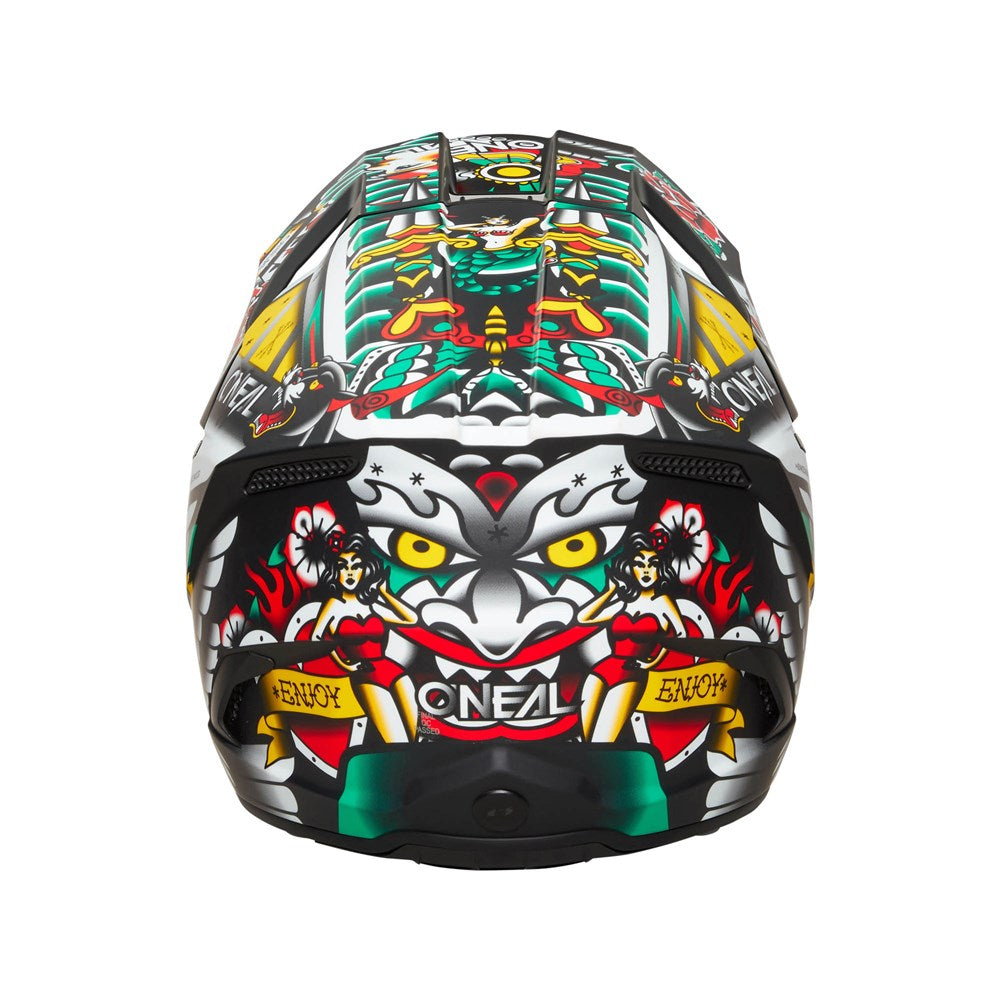 ONEAL 2025 3 SRS INKED V.25 MATTE MULTI HELMET (PRE-ORDER)