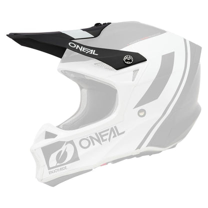 ONEAL 2025 10 SRS FLOW V.23 BLACKWHITE HELMET (PRE-ORDER)