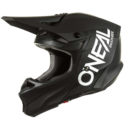 ONEAL 2025 10 SRS ELITE MATTE BLACKWHITE HELMET (PRE-ORDER)