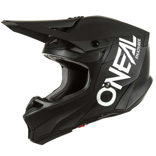 ONEAL 2025 10 SRS ELITE MATTE BLACKWHITE HELMET (PRE-ORDER)